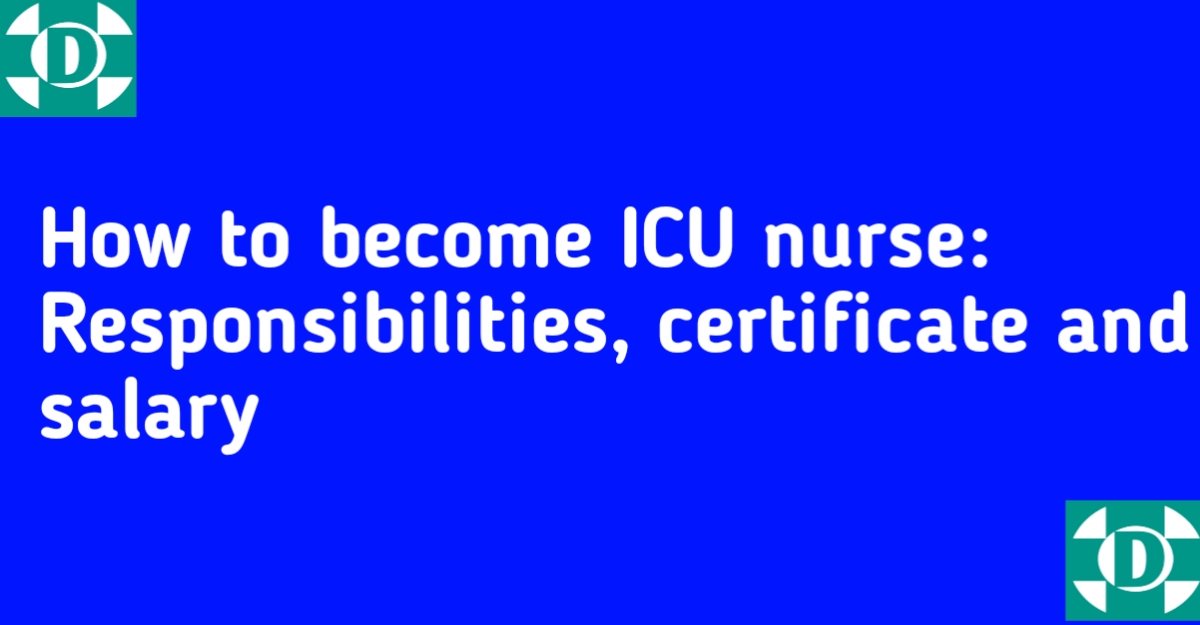 How to become ICU nurse