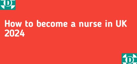 How to become a nurse in UK