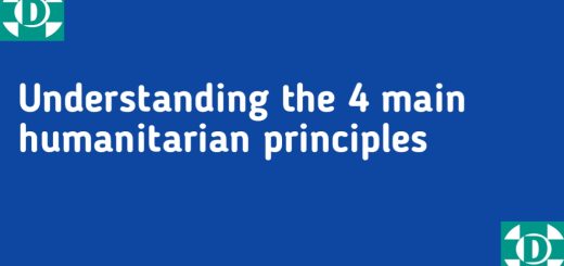 Understanding the 4 main humanitarian principles