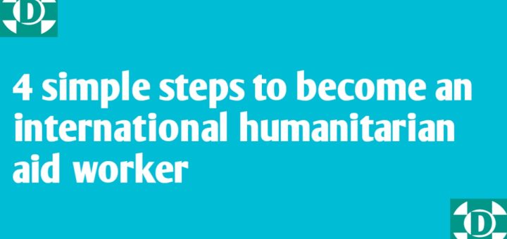 become an international humanitarian aid