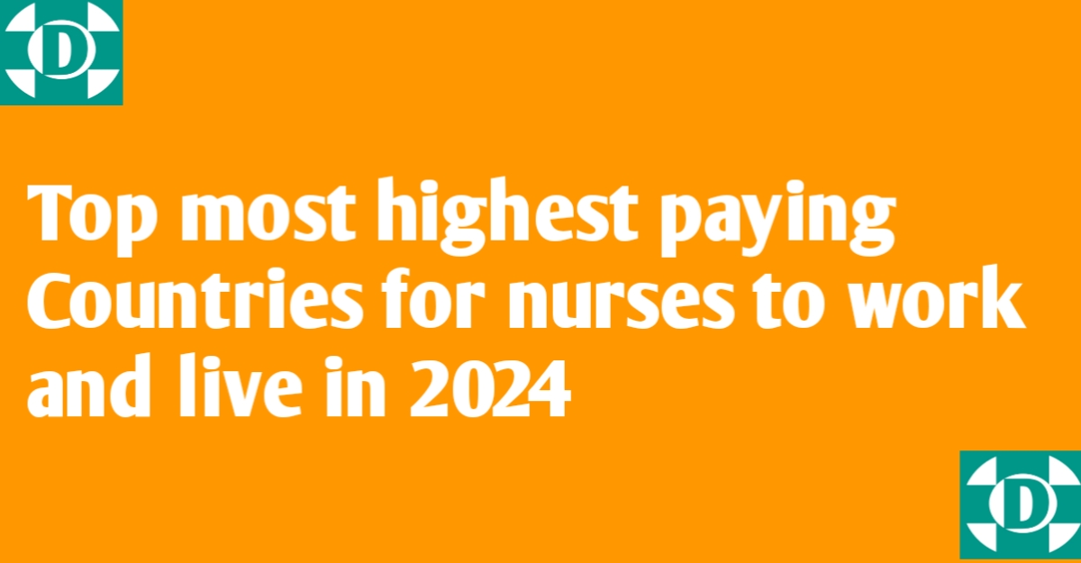 highest paying Countries for nurse